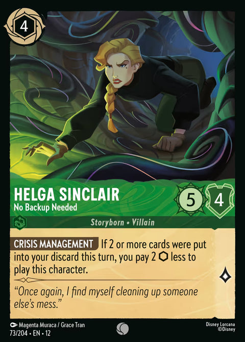 Helga Sinclair - No Backup Needed - 73 - Wilds Unknown