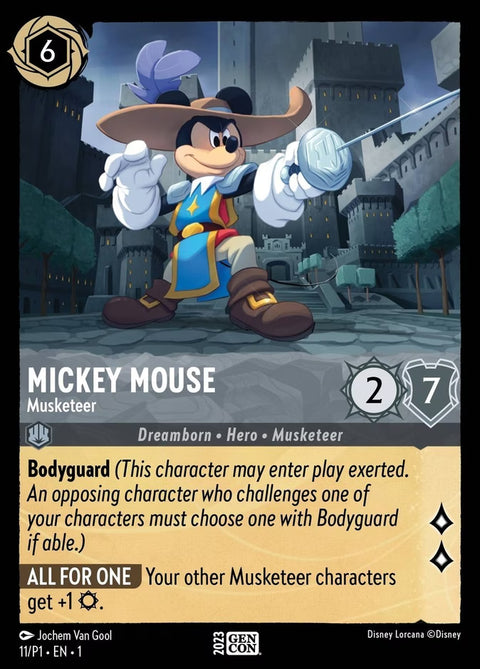 Mickey Mouse - Musketeer - 11 - Promo Set 1