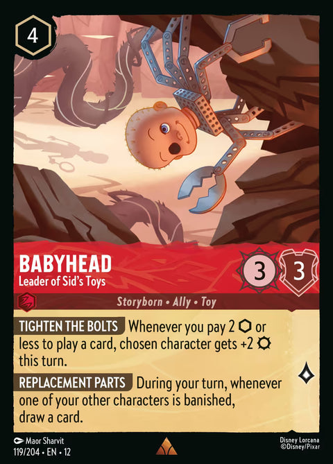 Babyhead - Leader of Sid's Toys - 119 - Wilds Unknown