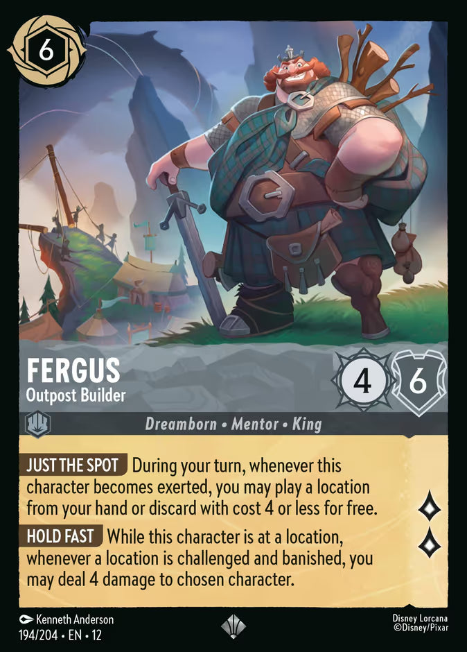 Fergus - Outpost Builder - 194 - Wilds Unknown