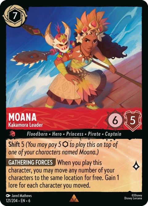 Moana - Kakamora Leader - 121 - Azurite Sea