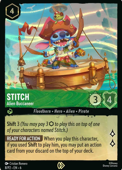 Stitch - Alien Buccaneer - 8 - Promo Set 2