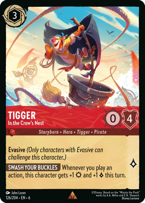 Tigger - In the Crow's Nest - 126 - Azurite Sea
