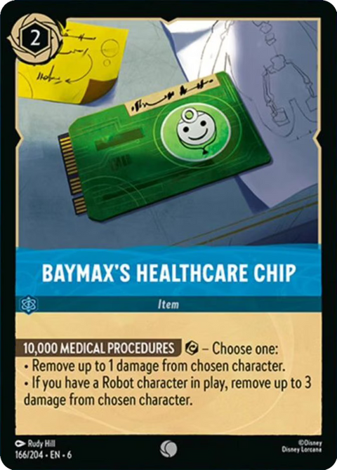Baymax's Healthcare Chip - 166 - Azurite Sea