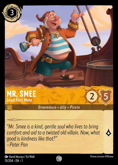 Mr. Smee - Loyal First Mate - 15 - The First Chapter