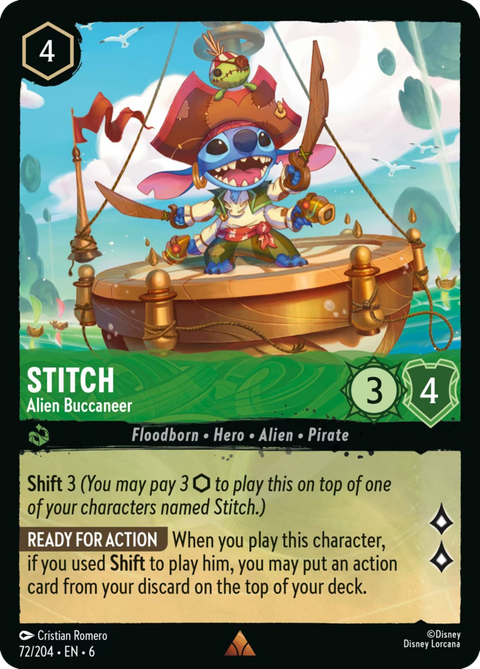 Stitch - Alien Buccaneer - 72 - Azurite Sea