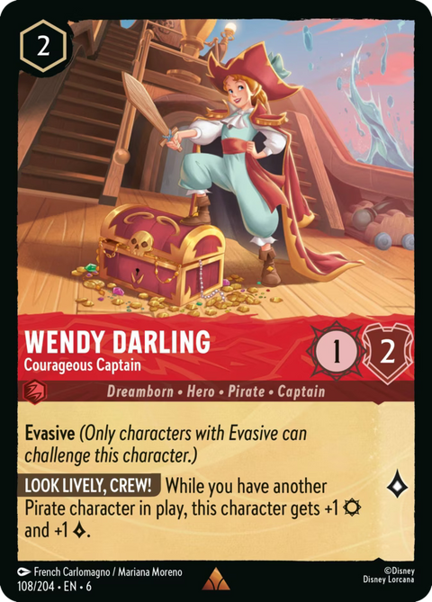 Wendy Darling - Courageous Captain - 108 - Azurite Sea