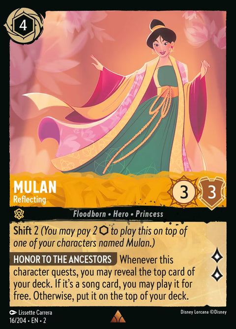 Mulan - Reflecting - 16 - Rise of the Floodborn