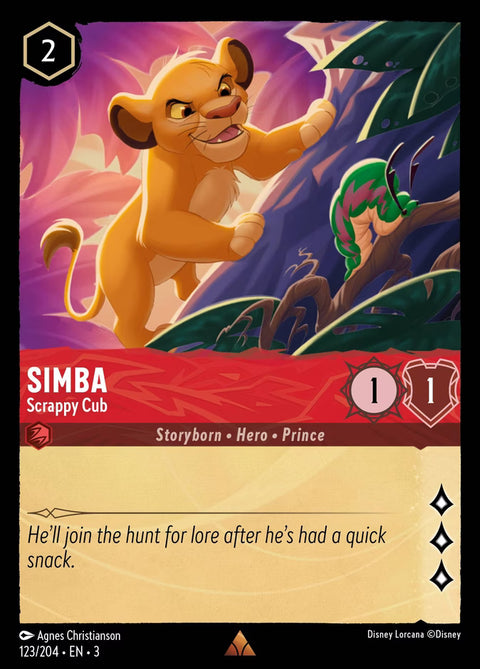 Simba - Scrappy Cub - 123 - Into the Inklands