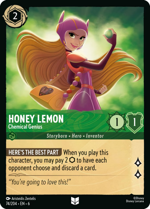 Honey Lemon - Chemical Genius - 74 - Azurite Sea