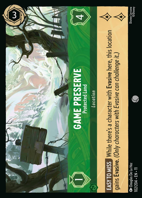 Game Preserve - Protected Land - 102 - Winterspell