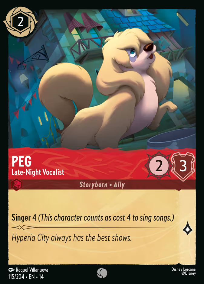 Peg - Late-Night Vocalist - 115 - Hyperia City