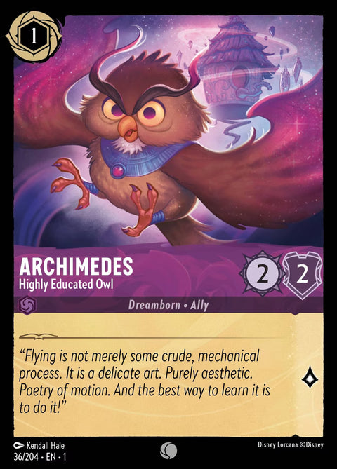 Archimedes - Highly Educated Owl - 36 - The First Chapter
