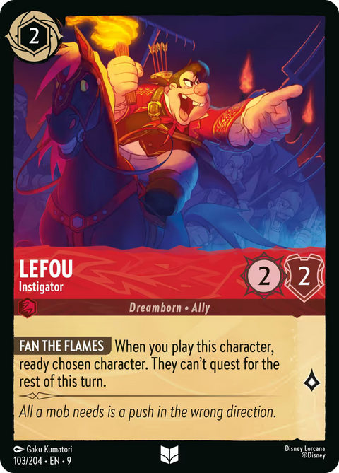 LeFou - Instigator - 103 - Fabled