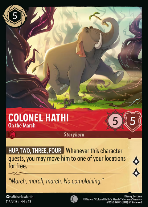 Colonel Hathi - On the March - 116 - Attack of the Vine!