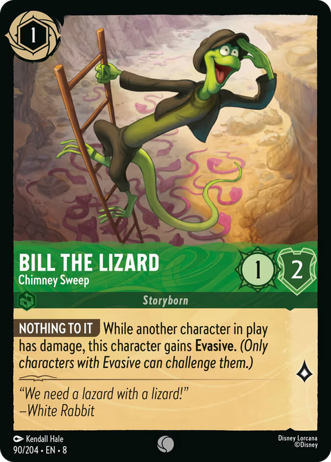 Bill the Lizard - Chimney Sweep - 90 - Reign of Jafar
