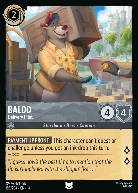 Baloo - Delivery Pilot - 188 - Hyperia City