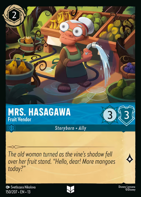 Mrs. Hasagawa - Fruit Vendor - 150 - Attack of the Vine!