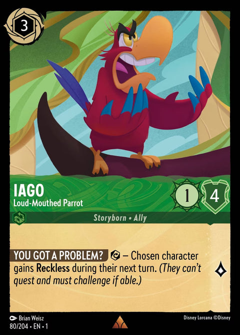 Iago - Loud-Mouthed Parrot - 80 - The First Chapter