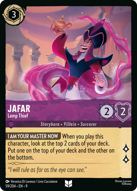 Jafar - Lamp Thief - 59 - Fabled