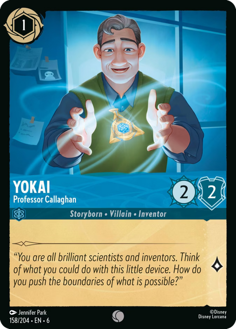 Yokai - Professor Callaghan - 158 - Azurite Sea