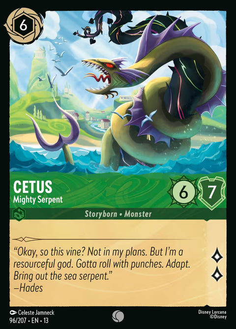 Cetus - Mighty Serpent - 96 - Attack of the Vine!