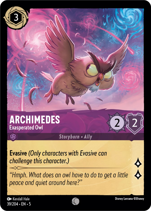 Archimedes - Exasperated Owl - 39 - Shimmering Skies
