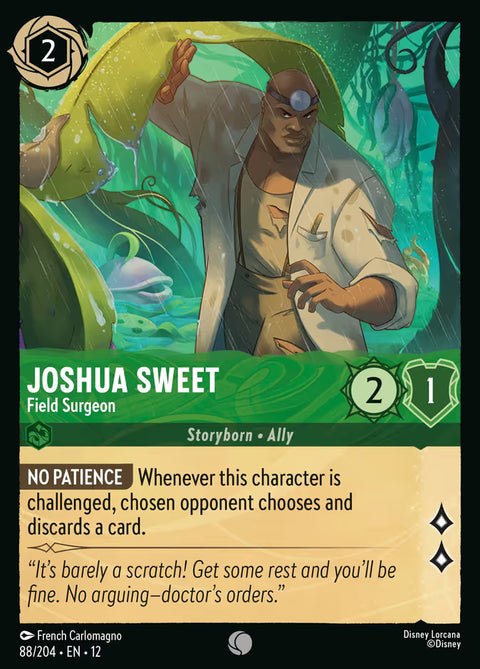 Joshua Sweet - Field Surgeon - 88 - Wilds Unknown