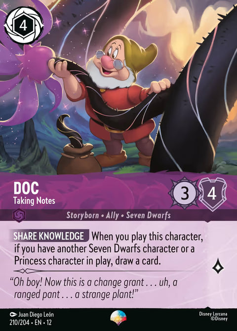Doc - Taking Notes - 210 - Wilds Unknown