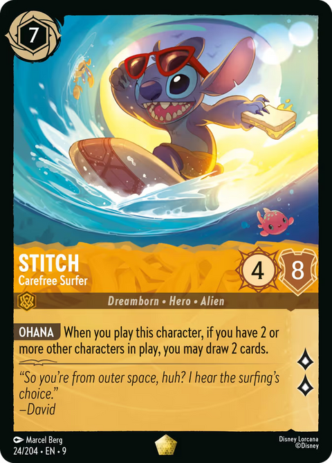 Stitch - Carefree Surfer - 24 - Fabled