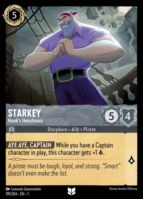 Starkey - Hook's Henchman - 191 - The First Chapter