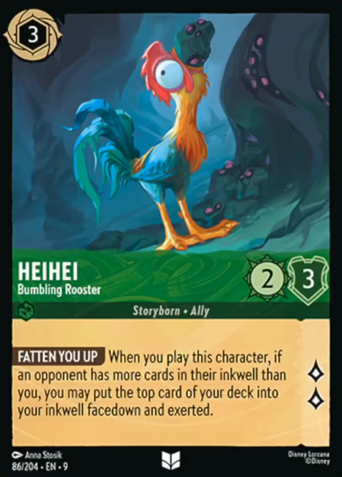 Heihei - Bumbling Rooster - 86 - Fabled