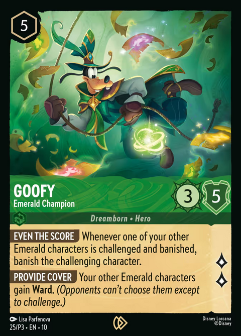 Goofy - Emerald Champion - 25 - Promo Set 3