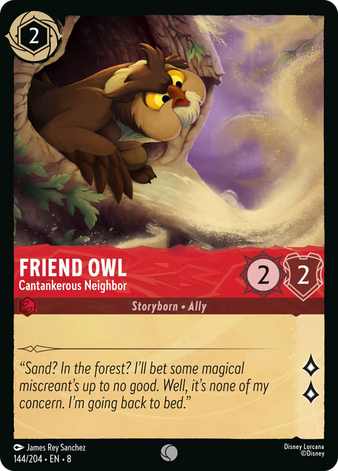 Friend Owl - Cantankerous Neighbor - 144 - Reign of Jafar