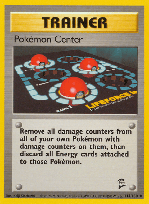 Pokémon Center 114 Base Set 2 Pokémon card