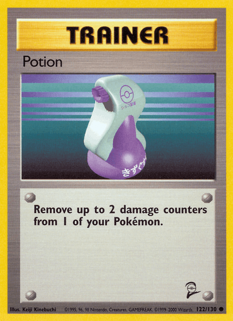 Potion 122 Base Set 2 Pokémon card