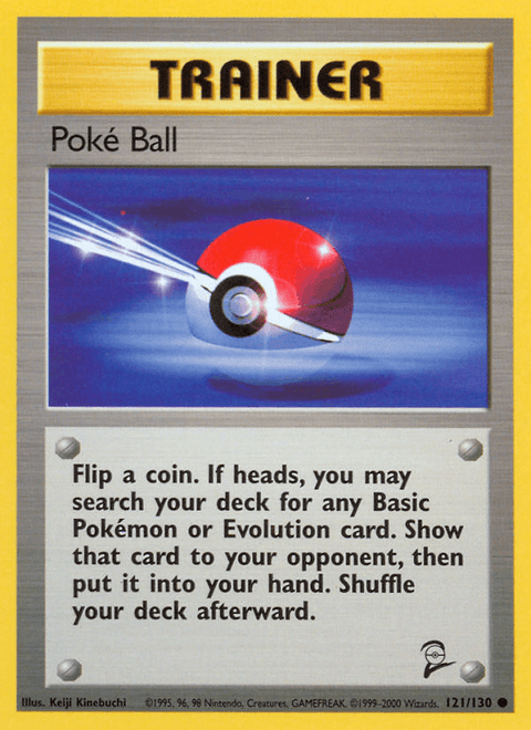 Poké Ball 121 Base Set 2 Pokémon card
