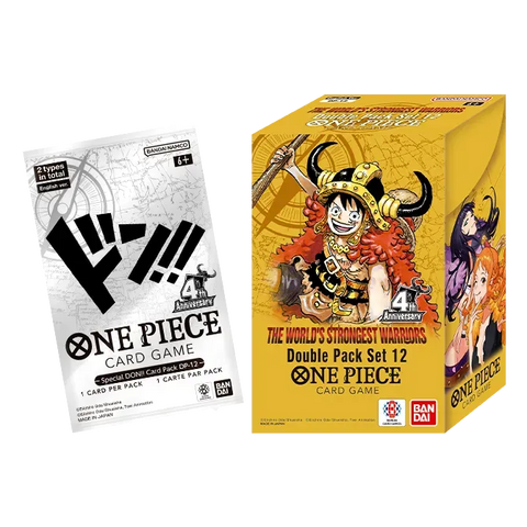 One Piece Card Game DP-12 The World's Strongest Warriors Double Pack Set
