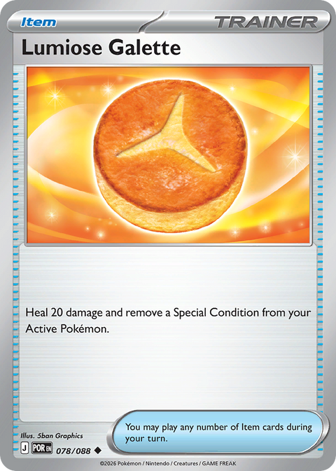 Lumiose Galette 78 Perfect Order Pokémon card