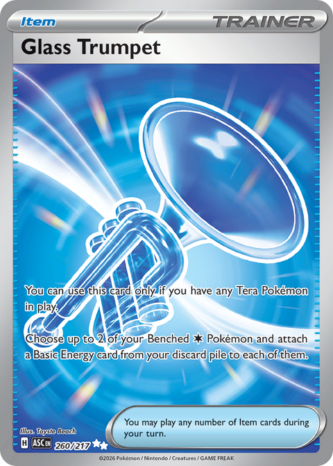 Glass Trumpet 260 Ascended Heroes Pokémon card