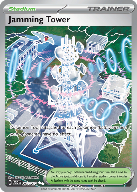 Jamming Tower 261 Ascended Heroes Pokémon card