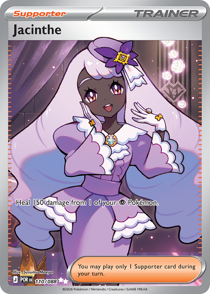 Jacinthe 110 Perfect Order Pokémon card