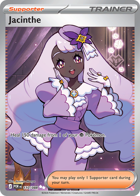 Jacinthe 110 Perfect Order Pokémon card