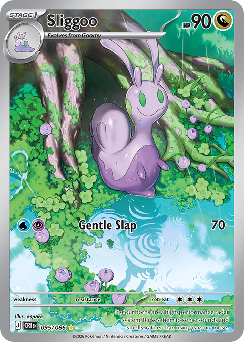 Sliggoo 95 Chaos Rising Pokémon card