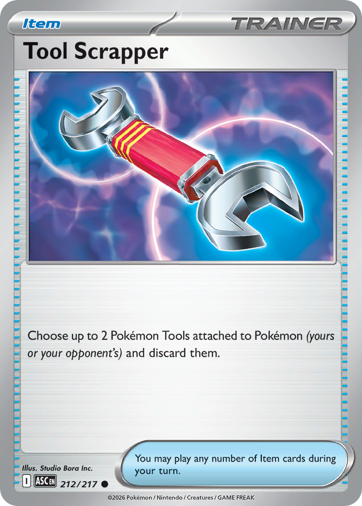 Tool Scrapper 212 Ascended Heroes Pokémon card