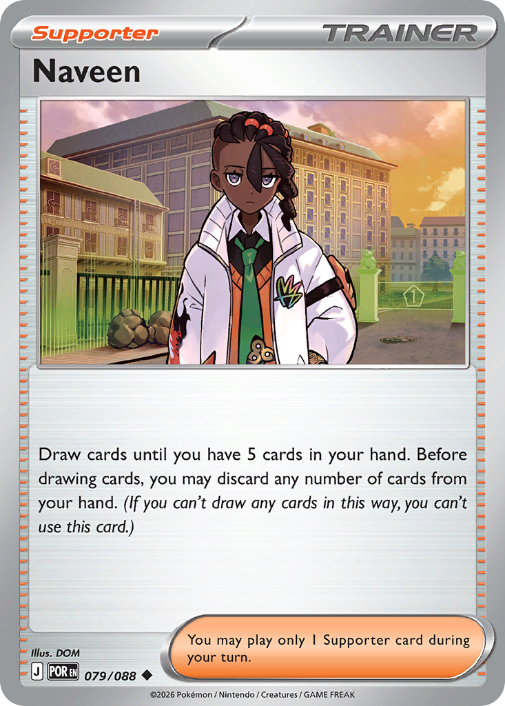 Naveen 79 Perfect Order Pokémon card