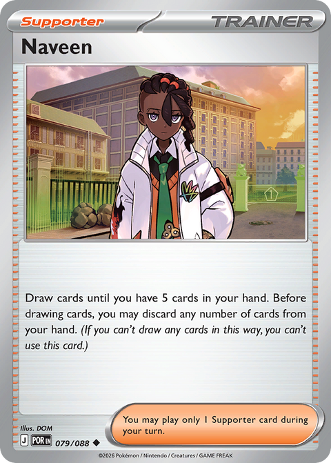 Naveen 79 Perfect Order Pokémon card
