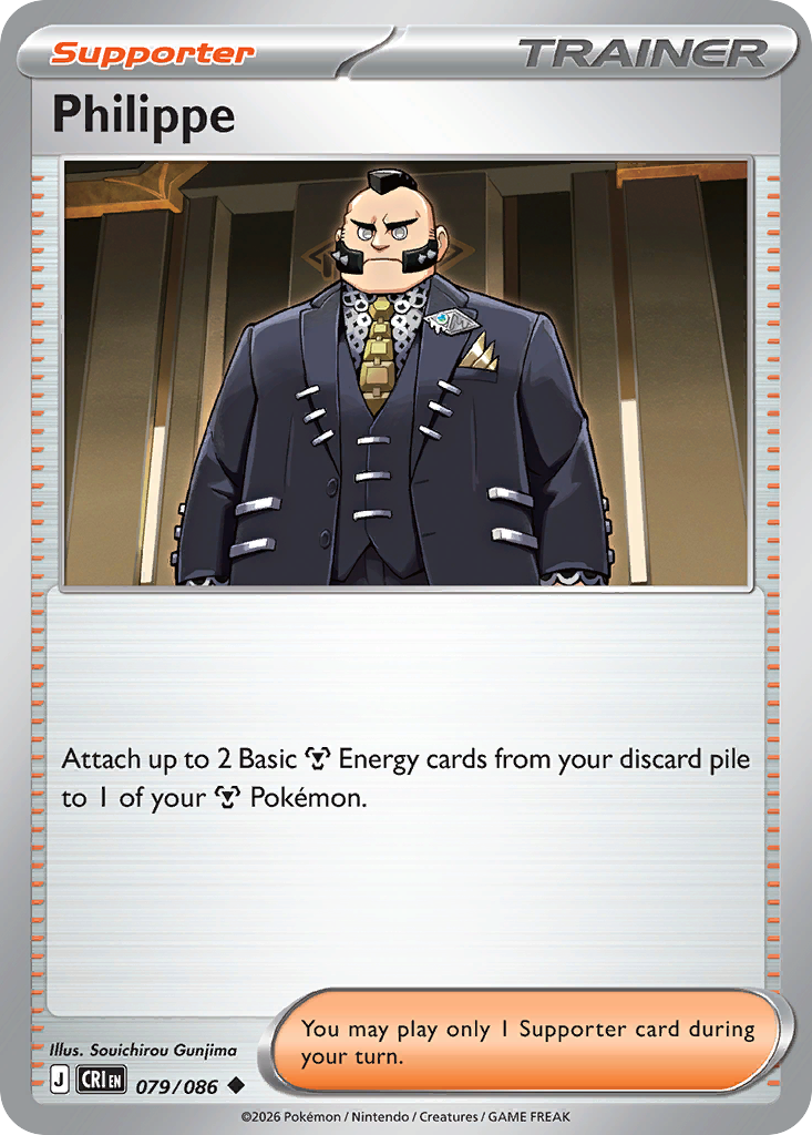 Philippe 79 Chaos Rising Pokémon card