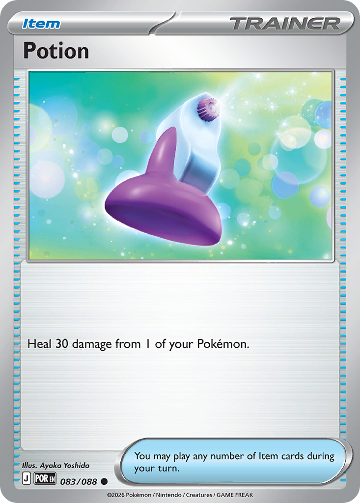 Potion 83 Perfect Order Pokémon card