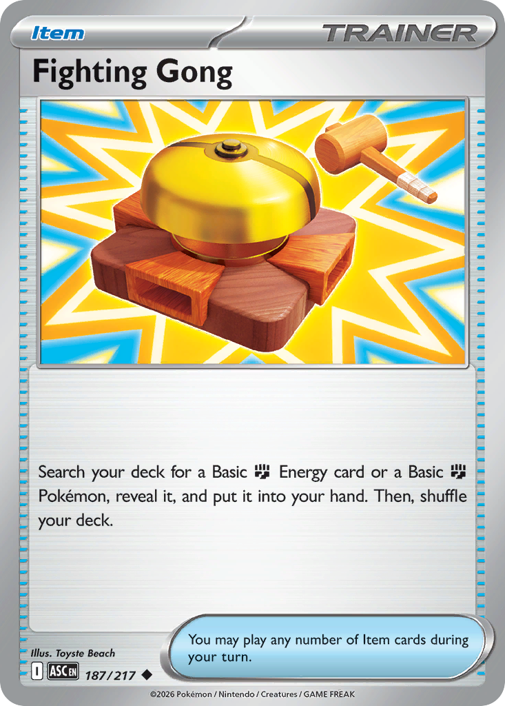 Fighting Gong 187 Ascended Heroes Pokémon card